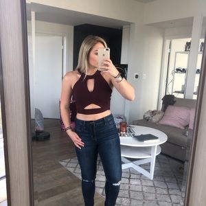 Charlotte Russe crop top